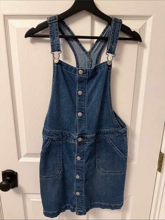 Cat & Jack Other - Cat & Jack Denim Overall Dress in Blue